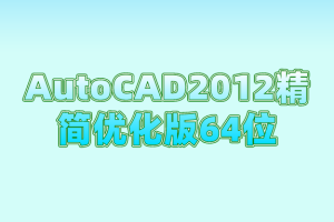 AutoCAD2012精简优化版64位